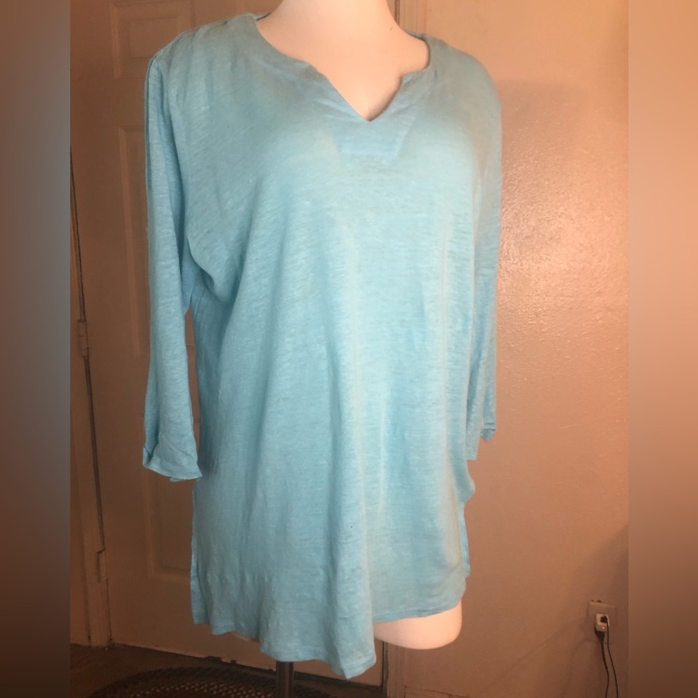 Chico’s linen tunic